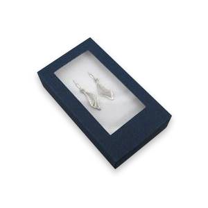 EG2003-R Dívčí stříbrné náušnice srdíčka s krystaly Crystals from Swarovski® Rose