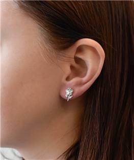 EG3204-CR Sada šperků s krystaly Swarovski náušnice, řetízek a přívěsek