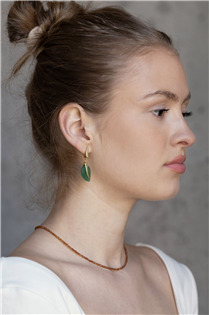 EG3554 Náhrdelník s pravými smoky quartz kameny
