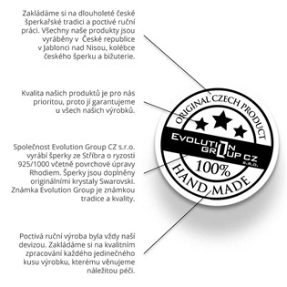 EG8005 Stříbrný řetízek na nohu se srdíčky