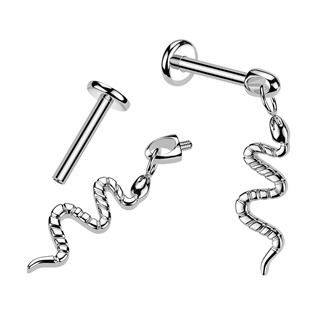 TIT1639-1206 Piercing do ucha - labreta had TITAN