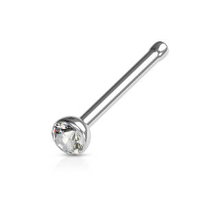 N01058C Piercing do nosu - kamínek