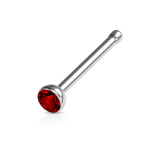 N01058C Piercing do nosu - kamínek