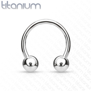 TIT1111-161244 Piercing - podkova TITAN