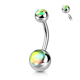 BS0005-P Piercing do pupíku - banánek