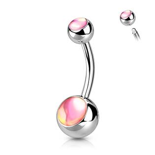 BS0005-P Piercing do pupíku - banánek