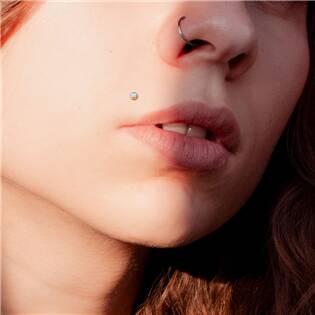 LB1096-W Labreta / piercing do brady