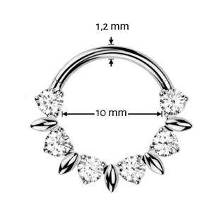 TIT1601-1210 Piercing segment kruh TITAN