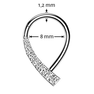 TIT1602-1210 Piercing segment kruh TITAN
