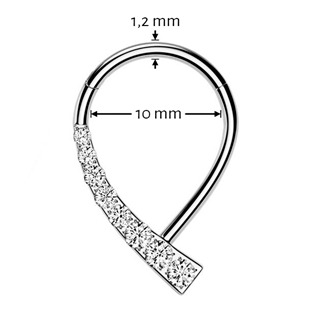 TIT1602-1210 Piercing segment kruh TITAN