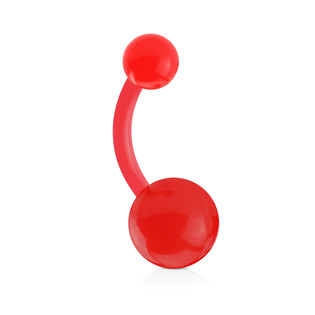 BA0007-K Piercing do pupíku BioFlex