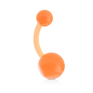 BA0007-K Piercing do pupíku BioFlex