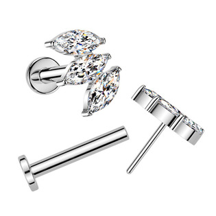 TIT1625 Piercing do brady - PUSH IN labreta TITAN