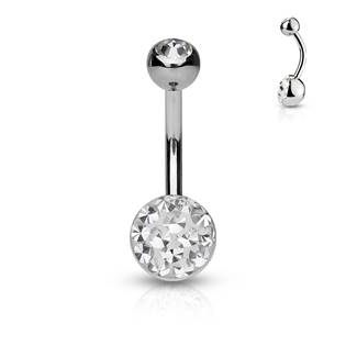 BS01050-AB Piercing do pupíku zdobený Crystals from Swarovski®