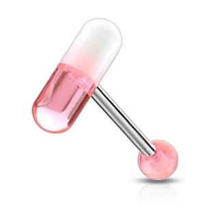 PJ01001-WP Piercing do jazyka - kapsle