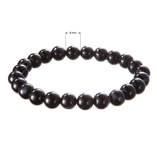EG4110 Náramek s minerálními kameny onyx