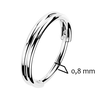 K1045-10 Segment kruh - cartilage / tragus / helix piercing
