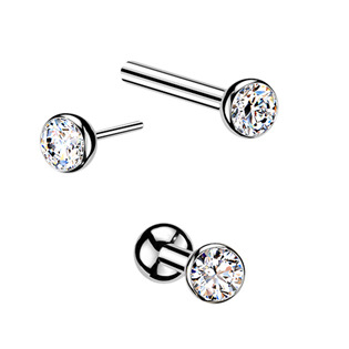 TIT1714-1208 PUSH IN cartilage piercing TITAN