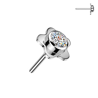 TIT1719-AB Náhradní kytička k PUSH IN piercingu TITAN