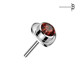 TIT1720-C Náhradní srdíčko k PUSH IN piercingu TITAN