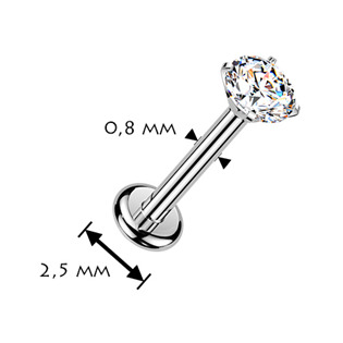 TIT1740-0806 Piercing do brady - labreta TITAN