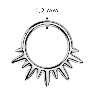 TIT1756-1208 Piercing segment kruh TITAN s hroty