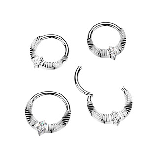 TIT1758-1208 Piercing segment kruh TITAN se zirkonem