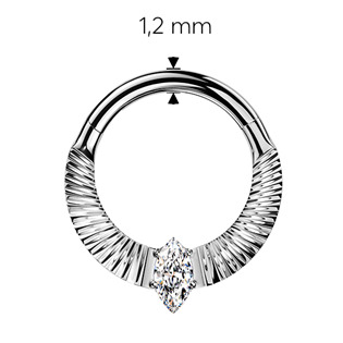 TIT1758-1210 Piercing segment kruh TITAN se zirkonem