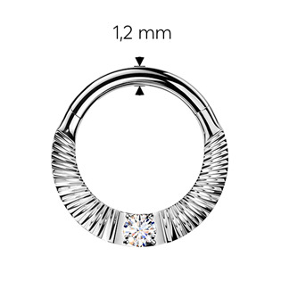 TIT1759-1210 Piercing segment kruh TITAN se zirkonem