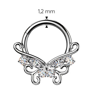 TIT1761-1208 Piercing segment kruh TITAN motýlek