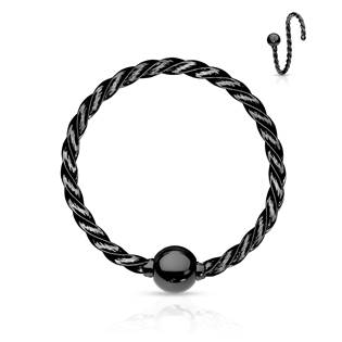 N0131-ST Piercing do nosu - kruh
