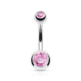 BS1005-Q Piercing do pupíku - banánek malý