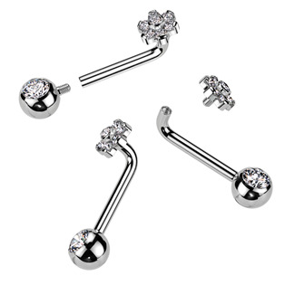 KT007-C Christina piercing TITAN, kytička