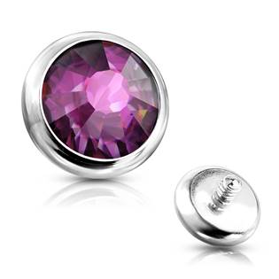 MD018-04C Ozdobný kamínek k mikrodermálu, průměr 4 mm,