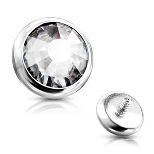 MD018-04C Ozdobný kamínek k mikrodermálu, průměr 4 mm,