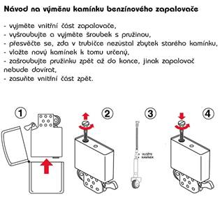 07656 Benzínový zapalovač stříbrně lakovaný