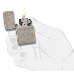 27003 ZIPPO zapalovač ARMOR® ANTIQUE SILVER PLATE