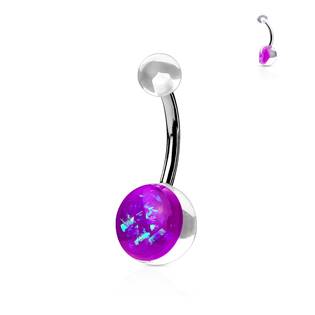 BA0004-Q Piercing do pupíku - banánek