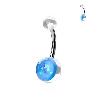 BA0004-Q Piercing do pupíku - banánek