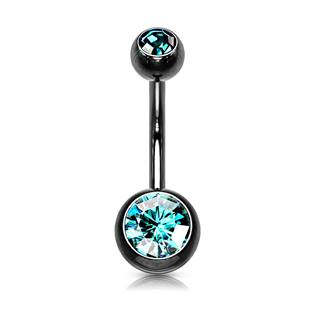 BS01032-KP Piercing do pupíku banánek