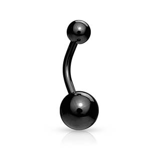 BS01033-AB Piercing do pupíku - banánek