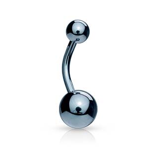 BS01033-K Piercing do pupíku - banánek