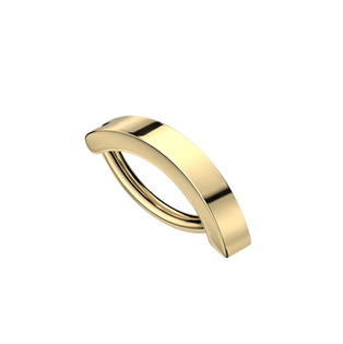 BS01057GD-1610 Piercing do pupíku 1,6 x 10 mm