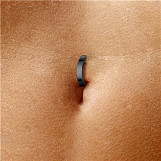 BS01057K-1610 Piercing do pupíku 1,6 x 10 mm