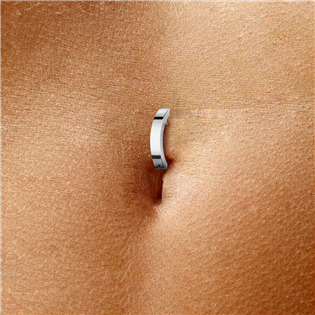 BS01057ST-1610 Piercing do pupíku 1,6 x 10 mm