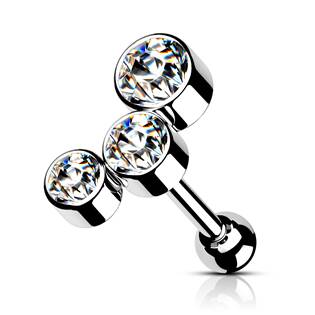 CP1081-K Cartilage /  helix / tragus piercing