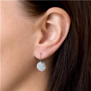 EG3008-CR Stříbrný set náušnic a přívěšku s krystaly Crystals from Swarovski® Crystal