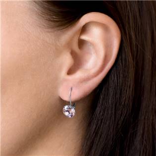EG3054-RO Sada stříbrných šperků s kameny Crystals from Swarovski® Rose