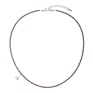 EG3592 Náhrdelník s grey spinel kameny