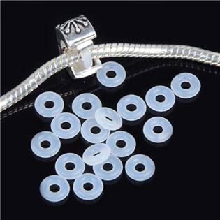 K0043-C04 Silikonový stopper / zarážka na korálek